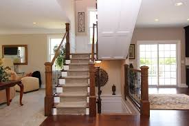 Living Room Dining Room Staircase Idea Small House Design House Stairs Living Room Designs