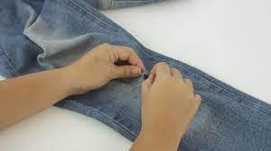 Use chalk to roughly mark the area you want to distress. How To Rip Your Own Jeans 10 Steps With Pictures Wikihow