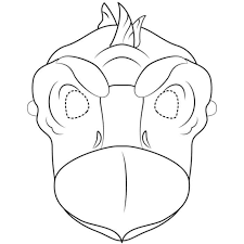 Simply download, print and enjoy! Stegosaurus Mask Coloring Page Dinosaur Coloring Pages Dinosaur Coloring Elephant Coloring Page