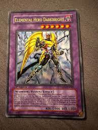 Elemental Hero Darkbright TAEV 1st Edition | eBay