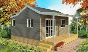 Can built a 2 bedroom home for you! 2 Bedroom Cottage House Plans Photo 6 Modular Homes Cottage House Plans Prefabricated Cabins