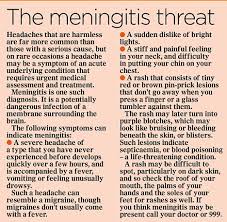 Tenderness to the touch on on the scalp at the top of head and down both sides behind the ears. Meningitis Ignore A Pain In The Head At Your Peril Daily Mail Online