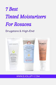 7 Best Tinted Moisturizer For Rosacea Natural Rosacea Makeup In 2020 Tinted Moisturizer Moisturizer Light Moisturizer