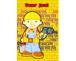 Bob De Bouwer Wenskaart Voor Jou Time4toys Nl Speelgoed Feestartikelen Accessoires De Volledige Bob De Bouwer Collectie