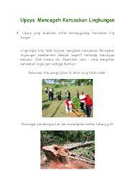 Juara dunia lewis hamilton memandang tidak perlunya pembangunan sirkuit baru di rio de janeiro, brazil, dan menentang penebangan pohon di hutan untuk membuka lahan bagi trek tersebut.rencana untuk. Doc Upaya Mencegah Kerusakan Lingkungan Fer Nan Academia Edu