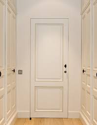 Steel Door Jamb Covered In Plaster No Trim Farmhouse Interior Farmhouse Interior Doors Doors Interior