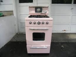 1950 S Antique Pink Dixie Stove Oven With Original Owner S Manuals Vintage Stoves Antique Pink Stove Oven