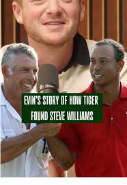 Tiger Hugs Steve Williams