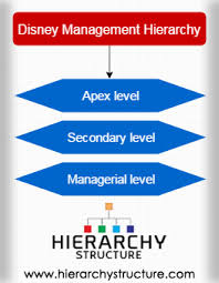 Disney Management Hierarchy Organizational Structure Of