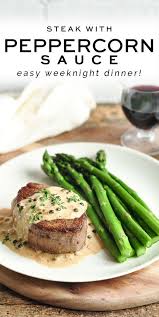Steak With Peppercorn Sauce Steak Au Poivre Eat Little Bird Rezept Steak Rezept Lecker Rezepte