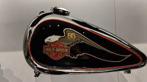 Here Is Nearly Every Harley Davidson Gas Tank Logo Harley Davidson Helmets Harley Davidson Harley Davidson Bikes