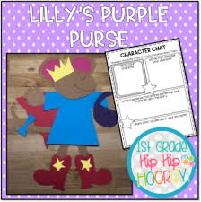 Lilly can't wait to show stage manager: Lilly S Purple Plastic Purse Worksheets Teaching Resources Tpt
