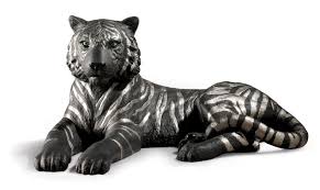 Shop our wide selection of fine collectibles and toys. Tiger Figurine Silver Lustre And Black Lladro Europe