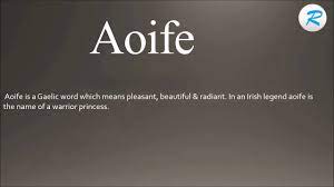 Ah as in mud (m.ah.d) ; How To Pronounce Aoife Youtube