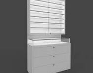 Custom Floor Standing Optical Display Cabinets - Penbo Display