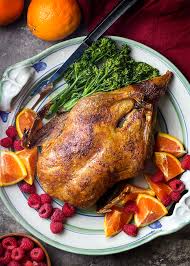 Slow Roasted Duck With Crispy Skin Recipe Roasted Duck Recipes Whole Duck Recipes Duck Recipe Oven