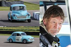 Robert Clayson على X: "Testing today at @GoodwoodRRC rock guitarist Chris  Rea. In his minor police car. #chrisrea https://t.co/6nYknEkhvn"