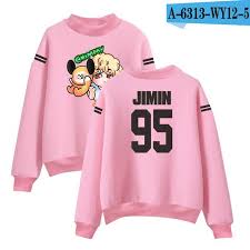 Bts Bt21 Sweatshirt 21 Varian Printed Sweatshirt Women Women Hoodies Sweatshirts Sweatshirts