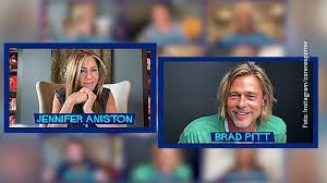 Axelle / filmmagic last september, aniston and pitt publicly reunited when they both appeared in a fundraising table read of fast times at ridgemont high , alongside other famous faces such as. Brad Pitt Und Jennifer Aniston Flirten Wieder Miteinander