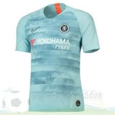 Camisa Do Chelsea 2018 E 2019 Tailandia Tercera Camiseta Chelsea 2018 2019 Azul Uniformesfutbol2018