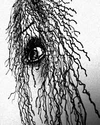 Day 5 Inktober Word Horror Not Used To Doing Scary Drawings Inktober Fineliner Horror Draw Eye Scary Halloween Scary Drawings Inktober Scary