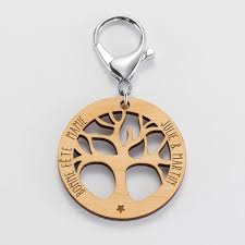 Porte Cles Personnalise Grave Bois Arbre De Vie 50 Mm Achat Vente Porte Cle Porte Cle Personnalise Bois Grave