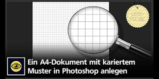 Wenn die option als raster drucken aktiviert ist, werden alle objekte gerastert, bevor sie gedruckt oder als postscript oder pdf gespeichert werden. Wie Sie Ein A4 Dokument Mit Kariertem Muster In Photoshop Anlegen Creative Aktuell