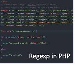 regular expressions in php phpenthusiast