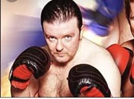 Proper throwback fighter. School of hard knocks. University of life. :  r/rickygervais