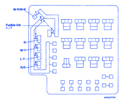 The power distribution box is located in the engine compartment. Mitsubishi Galant 1994 Underhood Fuse Box Block Circuit Breaker Diagram Carfusebox