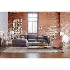 West End 2 Piece Sectional With Left Facing Chaise Gray Value City Furniture And Mattresses Furniture Value City Furniture City Furniture