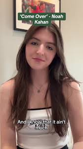 Come over Noah Kahan Piano Chords