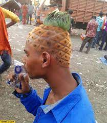 Make sure your hair is placed on the very top of your head. Man With Pineapple Hairstyle Starecat Com