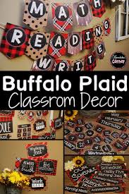 Black And White Buffalo Plaid Classroom Decor Buffalo Plaid Farmhouse Classroom Decor Bundle Decor Bundle Classroom Decor Elementary Classroom Decor