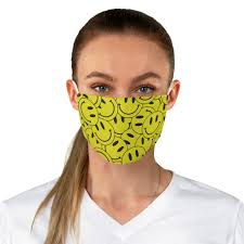 Buy SMILEY Mask, Smiley Face Mask, Yellow Adjustable Mask ,mask for Men,  Washable Adult Face Mask, Washable Mask, Reusable Mask, Face Mask Adult  Online in India
