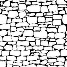Black And White Bricks Clip Art Stones Seamless Pattern Vector Rock Stone Wall Seamless Texture Stonewall Background Brick Stone Wall N Em 2020 Desenhos De Arquitetura Rock Arte Desenhos A Carvao