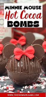 Minnie Mouse Hot Cocoa Bombs Recipe Chocolate Bomb Hot Cocoa Cocoa