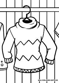 Malvorlage Kleidung Pullover Malvorlagen Pullover Kleidung