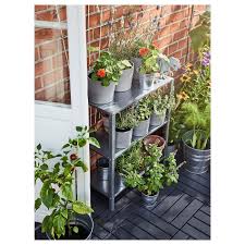 Hyllis Shelf Unit Indoor Outdoor 23 5 8x10 5 8x29 1 8 Ikea In 2020 Indoor Garden Small Garden Plants