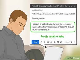 You can start to look into the bigger picture this is painting, says vicki salemi, career expert for monster.com. How To Request Time Off From Work By Email 10 Steps