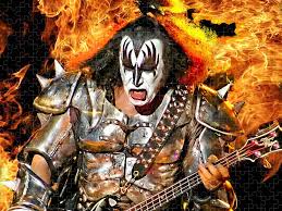 Gene klein (born chaim witz on august 25, 1949), known professionally as gene simmons, is an american musician, singer, songwriter, record producer, entrepreneur, actor. Gene Simmons Kiss Puzzle For Sale By Mal Bray