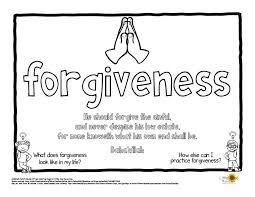 As kids color the page talk to them about what it means to forgive and why its so important. Forgiveness Virtue Word Baha I Quote Coloring Page Bahai Quotes Quote Coloring Pages Bahai Children