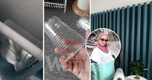 Rm 200 guna barang kedai bajet untuk dapur cantik impiana. Cuma Guna Cawan Plastik Langsir Eyelet Jadi Elok Tersusun Tak Gelembung Mingguan Wanita