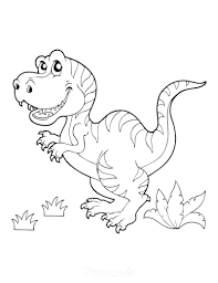 This coloring page belongs to these categories: 128 Best Dinosaur Coloring Pages Free Printables For Kids