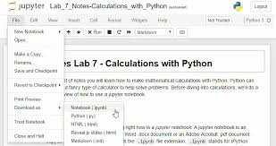 The Jupyter Notebook Interface Problem Solving With Python