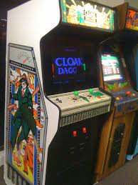 Cloak Dagger 1983 Arcade Mod Suicide Bullets New Cab Cloak Dagger Atari 1983 Font From Cloak Dagger C 1983 Atari Warai