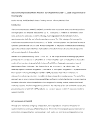 1 SCEC Community Geodetic Model: Report