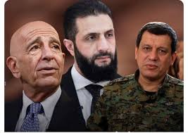 İddia: Ahmed eş-Şara ve Mazlum Abdi Şam'da görüştü KYB'nin kanalı Kanal8: Mazlum Abdi ve Ahmed Şara, Şam'da bir araya gelerek 10 Mart anlaşmasının içeriğini görüştü El Arabiya: Mazlum Abdi, Şam'da ABD Senatörü