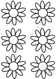 Pdf daisy template to print. Daisy Pattern Coloring Page Flowers Templates