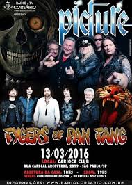 Picture E Tygers Of Pan Tang Anunciam Shows No Brasil Rua Cardeal Arcoverde Cardeal Arcoverde Cardeal
